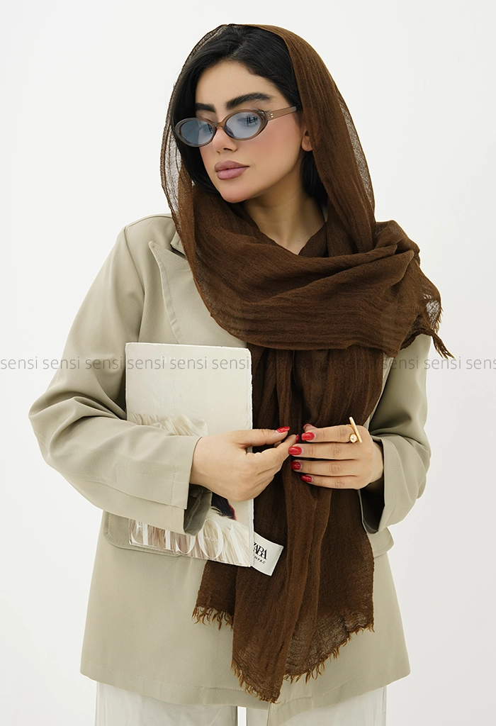 شال لینن کنفی کد1005701